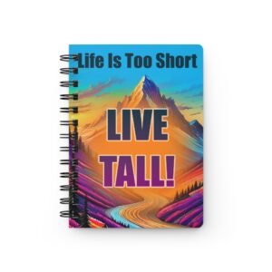 Others Art - Inspirational Spiral Bound Journal - Motivational Notebook for Personal Growth, Gratitude, Goal Setting, or Gift