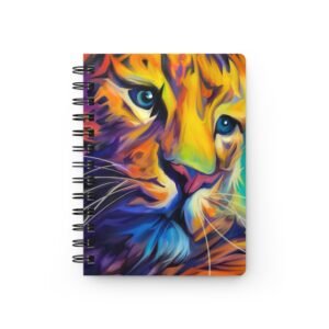 Animal Art Cat - Vibrant Cougar Spiral Journal | Colorful Animal Art Notebook, Nature Lover Gift, Creative Writing Diary, Educational Journal, Unique [...]
