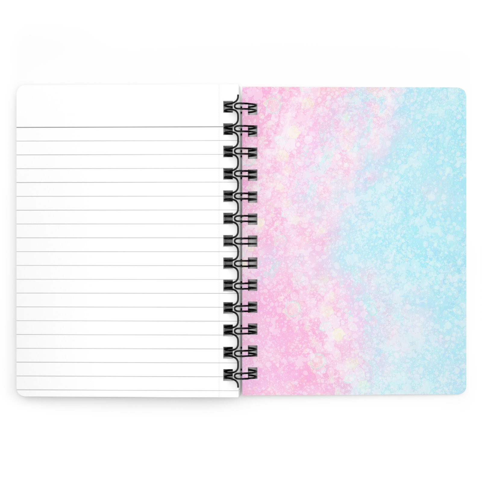 Animal Art Fish - Colorful Watercolor Goldfish Spiral Bound Journal - Image 4