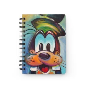 Others Art - Disney Inspired Colorful Goofy Spiral Bound Journal with Colorful Character Design, Gift for Kids and Art Lovers, Sketchbook for Creativity, Fun [...]