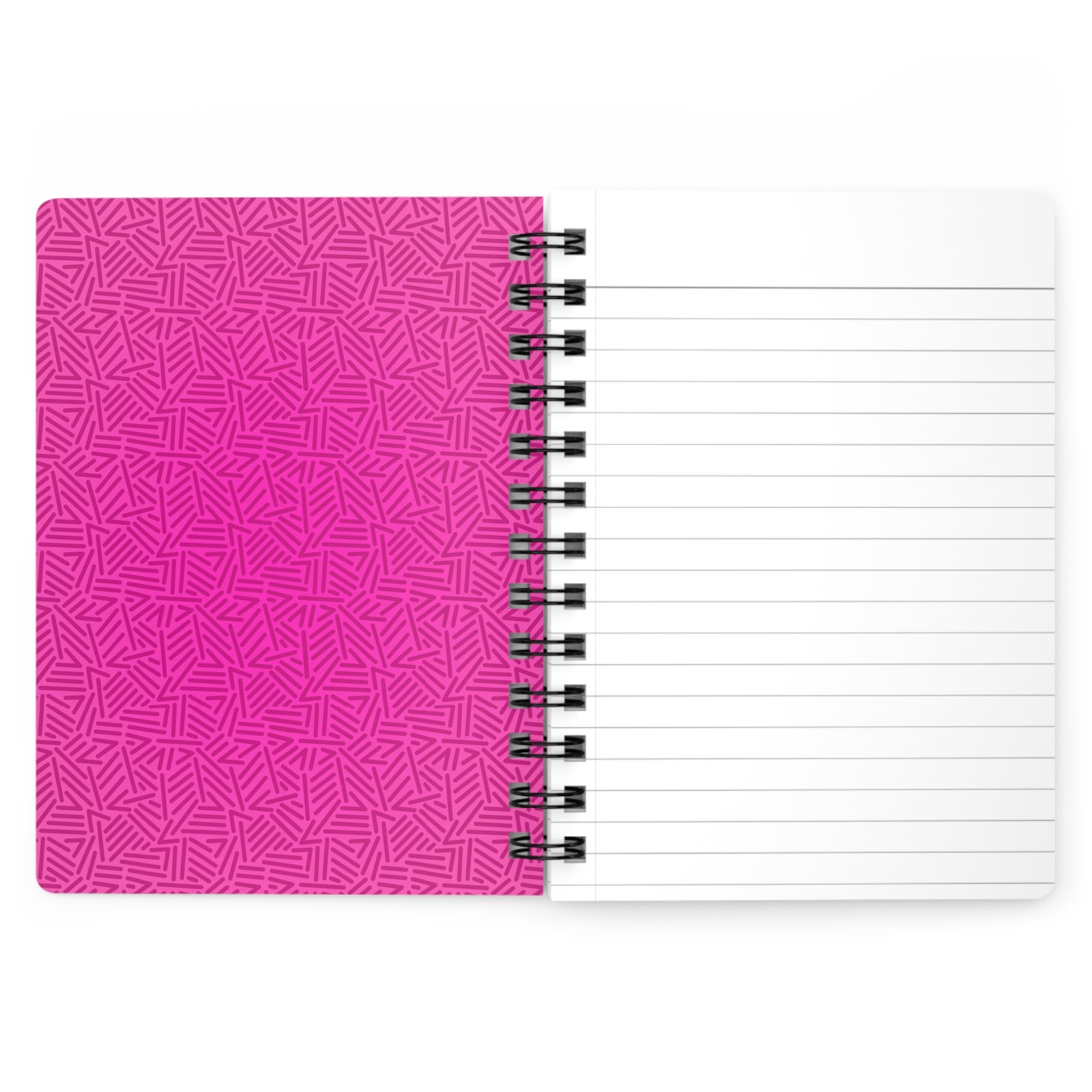 Sassy Cat Art - Cheetah Sassy Cat Spiral Bound Journal, Cute Cat Notebook, Animal Lovers Gift, Pink Patterned Journal, Creative Writing Supplies - Image 3