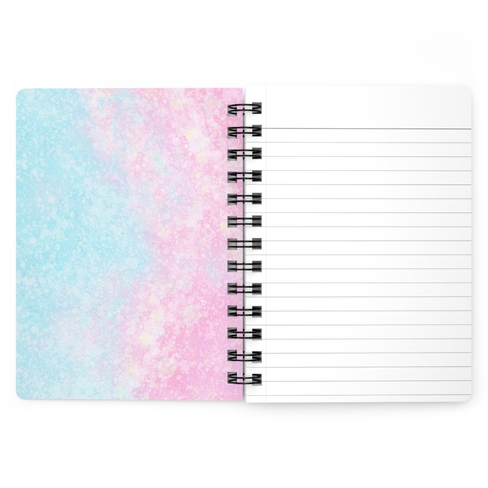 Animal Art Fish - Colorful Watercolor Goldfish Spiral Bound Journal - Image 3