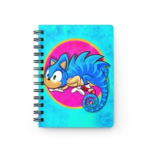 Chamo Pop Art - Colorful Spiral Bound Sonic Journal | Ideal for Students, Artists, Work Notes, Gift for Kids, Creative Writing