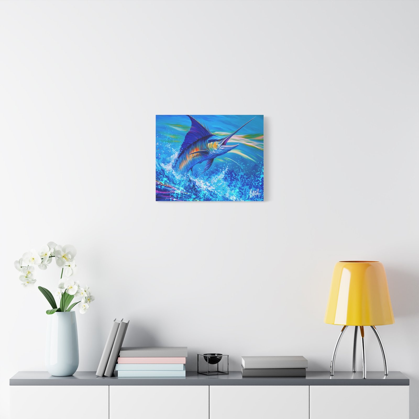 Animal Art Canvas - Vibrant Canvas Wall Art Print, Colorful Fish Decor, Deep Sea Home Decor, Nautical Gift, Tropical Ocean Artwork - Image 19