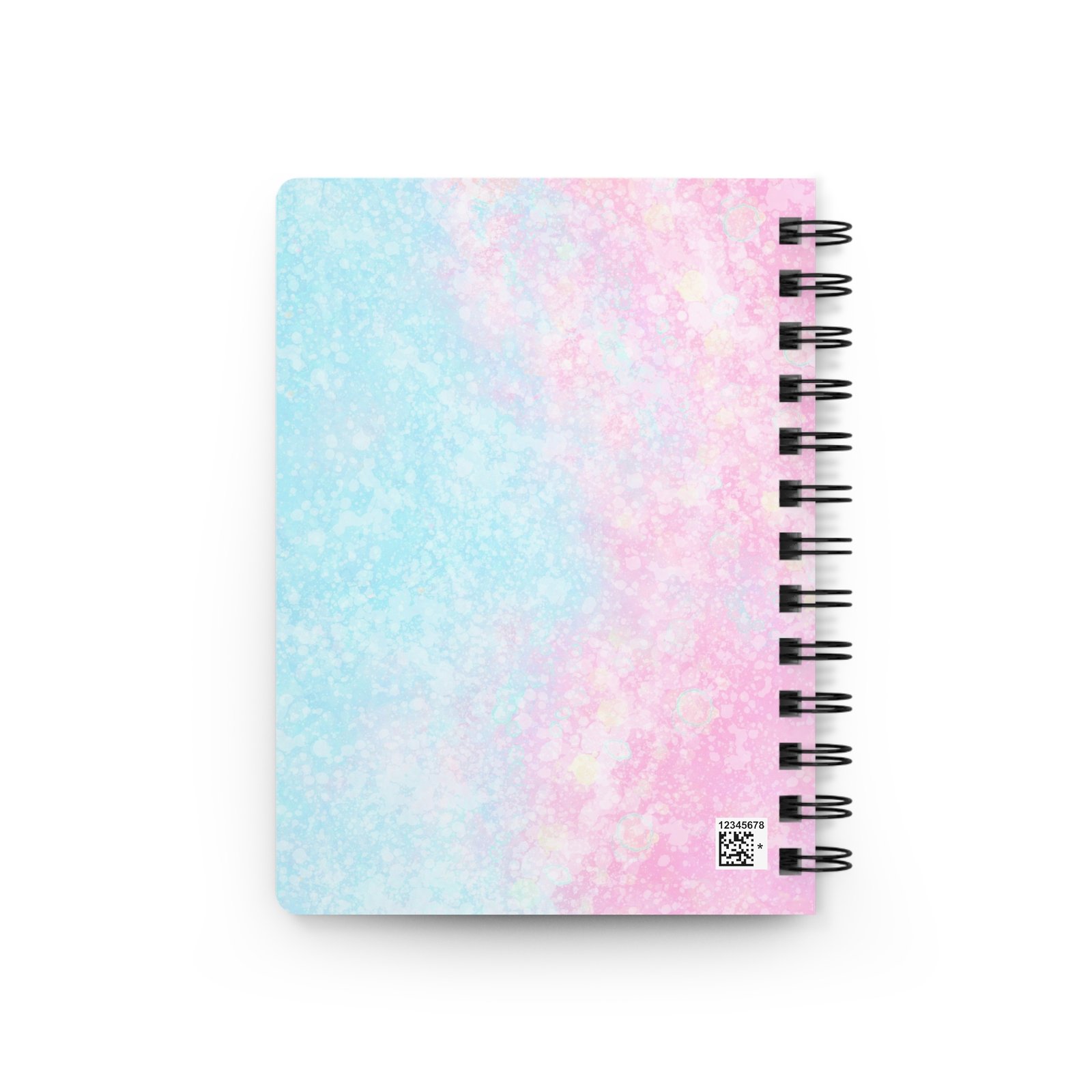 Animal Art Fish - Colorful Watercolor Goldfish Spiral Bound Journal - Image 2