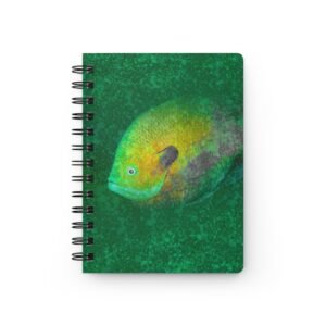 Animal Art Fish - Sun Perch Fish Spiral Bound Journal
