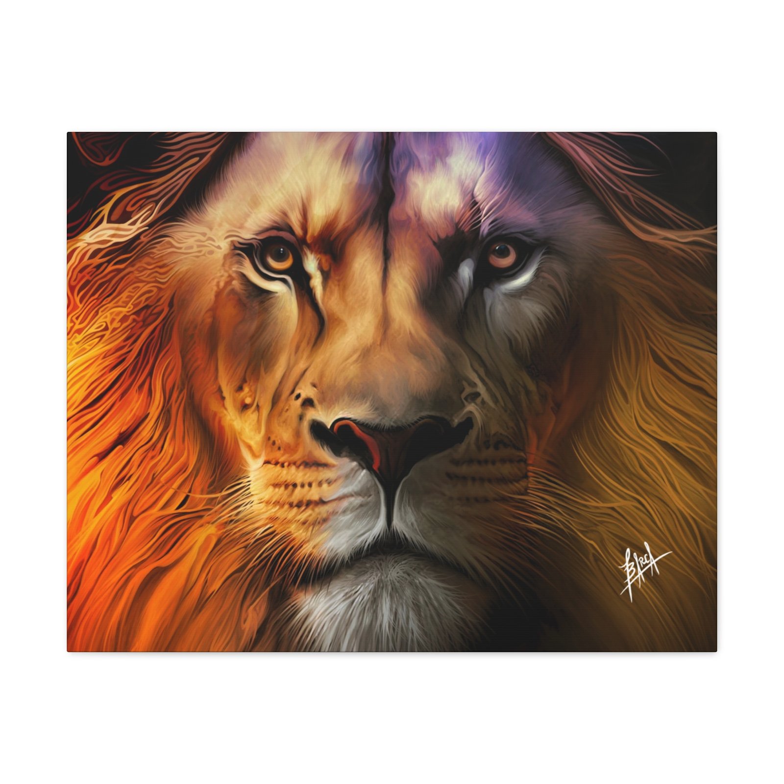 Animal Art Canvas - Majestic Lion Canvas Wall Art, Perfect for Animal Lovers, Home Decor, Gift for Nature Enthusiasts, Living Room Artwork, Bold Lion Portrait - Image 41