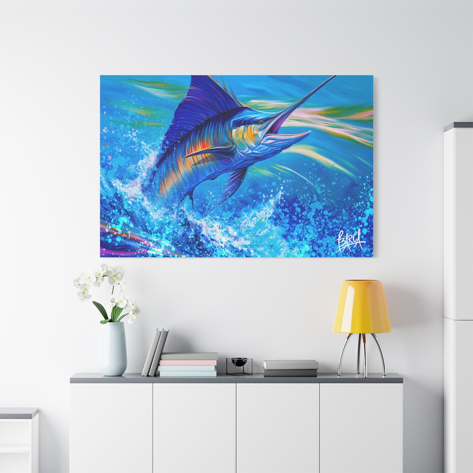Animal Art Canvas - Vibrant Canvas Wall Art Print, Colorful Fish Decor, Deep Sea Home Decor, Nautical Gift, Tropical Ocean Artwork - Image 47