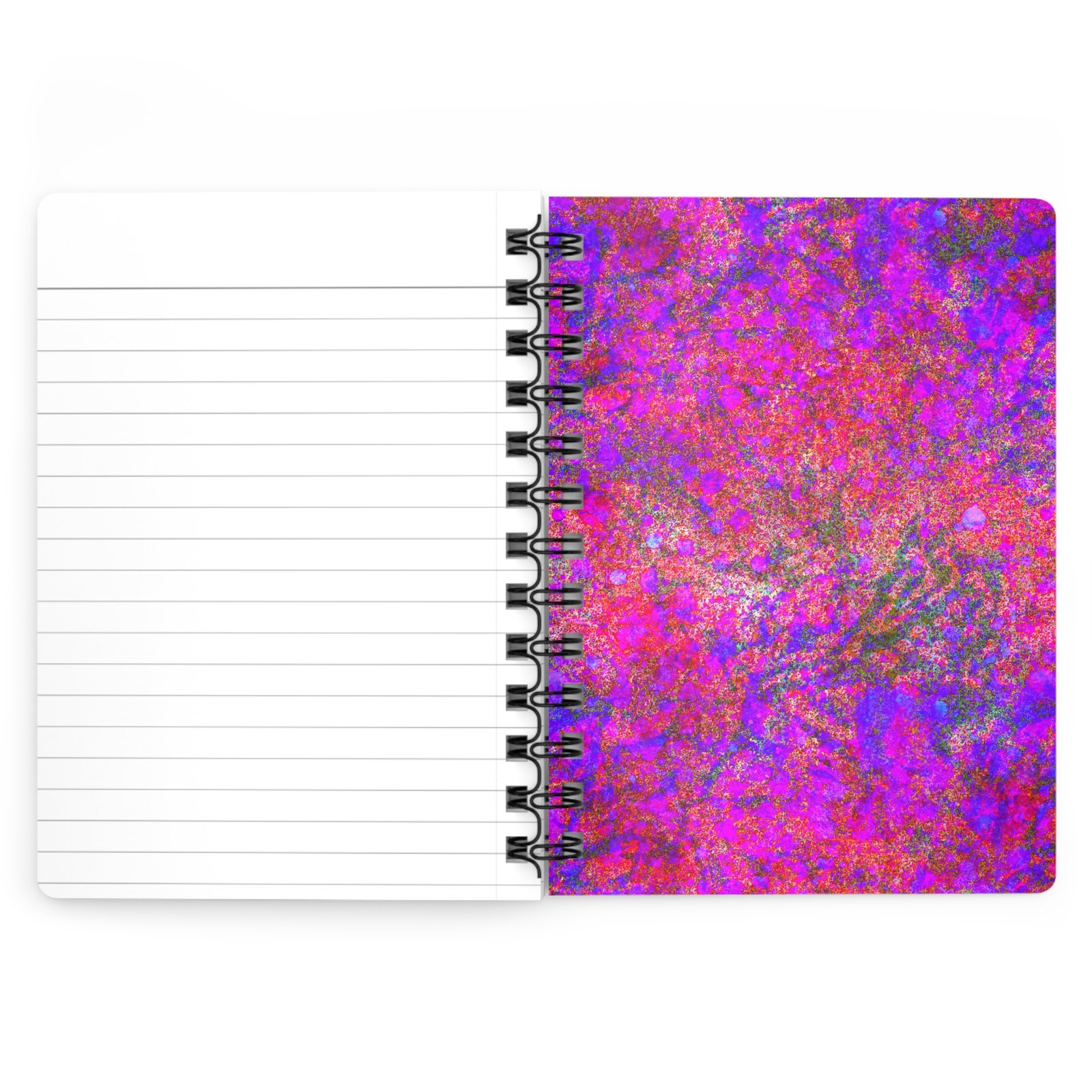 Others Art - Colorful Mexican Day of The Dead Skull Spiral Bound Journal | Day of the Dead Notebook, Creative Writing, Art Thoughts, Gift for Artists, Unique Journal - Image 4