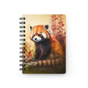 Animal Art Red Panda - Painting Spiral Bound Journal