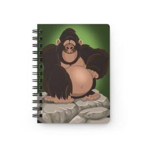 Other Cartoon Gorilla - Themed Spiral Bound Journal - Fun Notebook for Animal Lovers, Gift for Kids & Adults, Eco-Friendly Stationery, Cute [...]