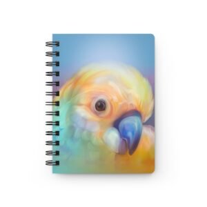 Animal Art Bird - Vibrant Bird Art Journal, Spiral Bound Notebook, Nature Lover Gift, Sketchbook, Diary for Bird Enthusiasts, Colorful Stationery