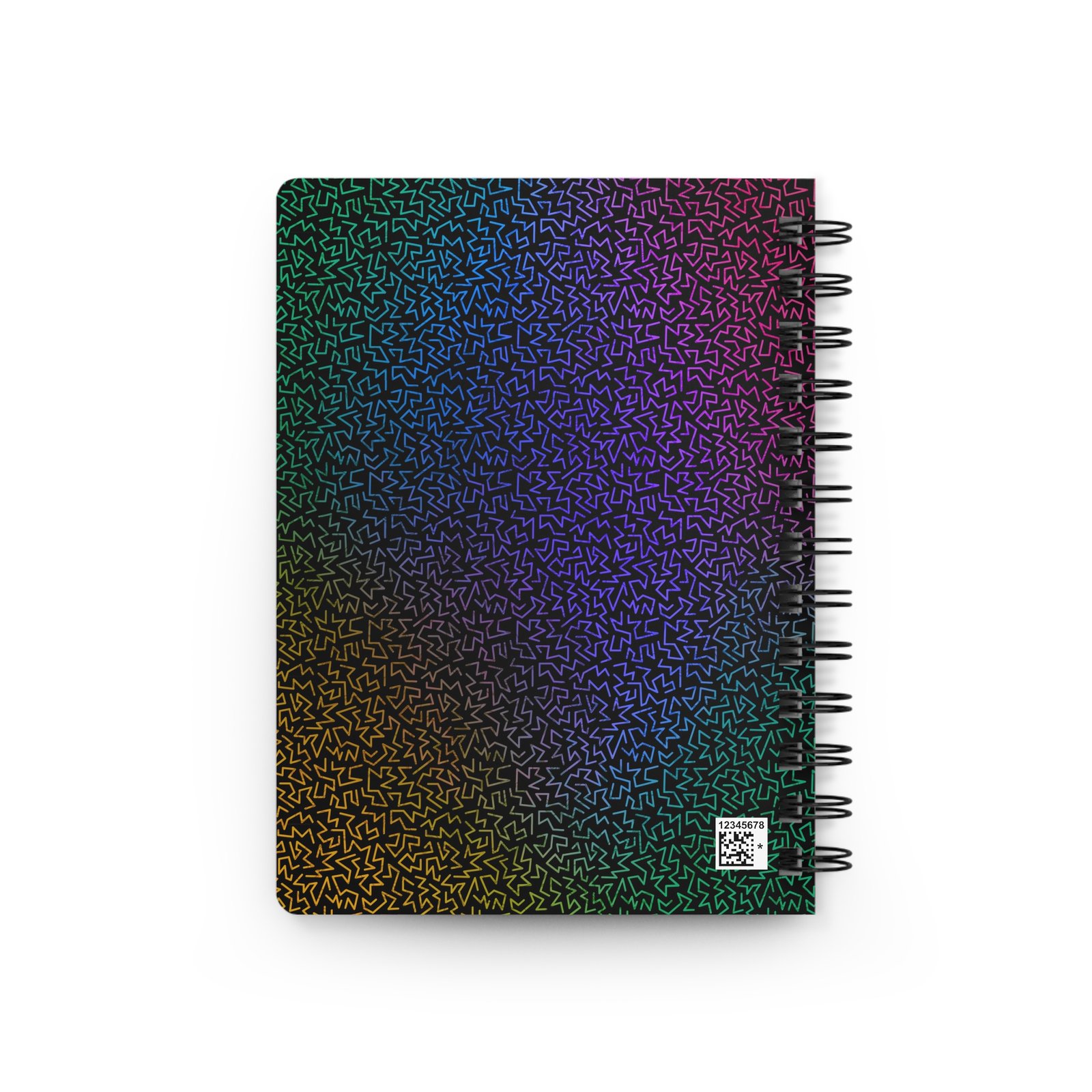 Sassy Cat Art - Vibrant Pink Skulls Sassy Cat-Themed Spiral Bound Journal with Unique Designs, Perfect for Cat Lovers, Gift for Students, Colorful Notebook, Creative Writing - Image 2