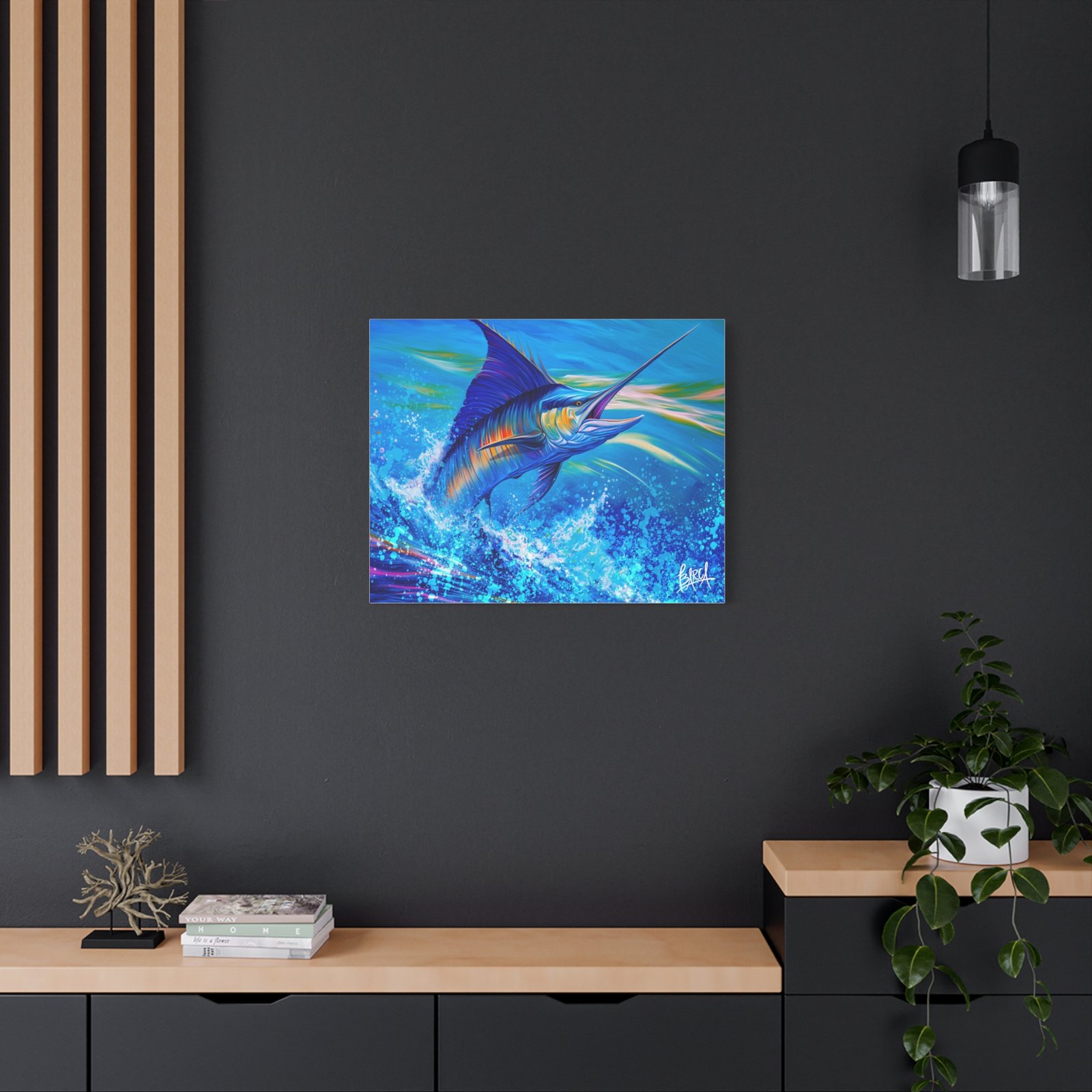 Animal Art Canvas - Vibrant Canvas Wall Art Print, Colorful Fish Decor, Deep Sea Home Decor, Nautical Gift, Tropical Ocean Artwork - Image 28