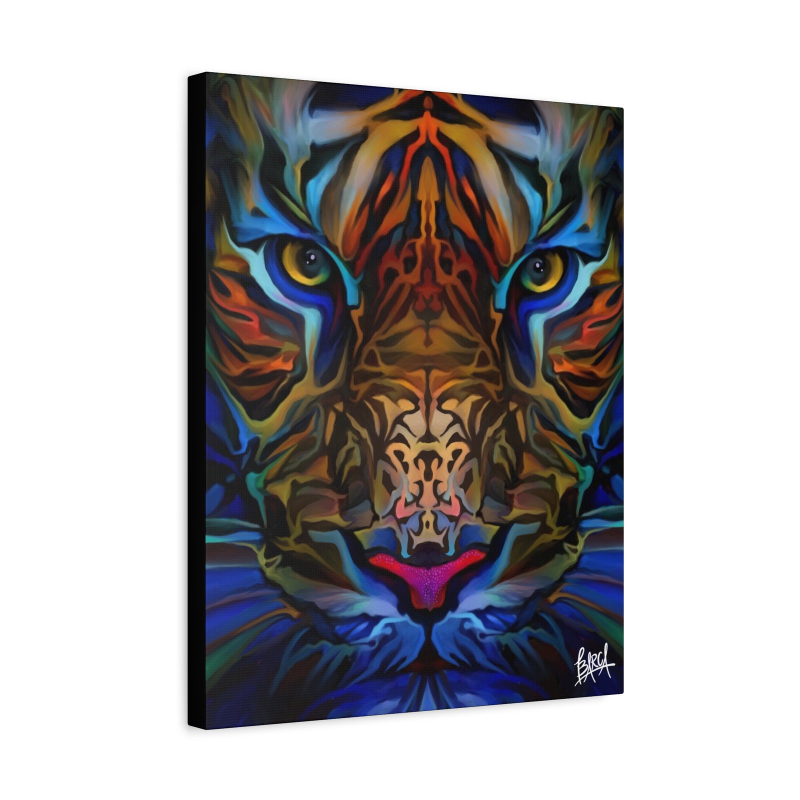 Animal Art Canvas - Portrait Vibrant Tiger Canvas Wall Art, Colorful Animal Decor, Modern Home Aesthetic, Gift for Art Lovers, Unique Wildlife Artwork - Image 22