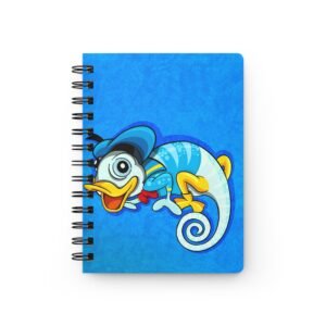 Chamo Pop Art - Disney Inspired Donald Duck Vibrant Spiral Bound Journal with Playful Chameleon Design, Cute Note-Taking Journal, Colorful Office Supplies, Gift for Creative [...]