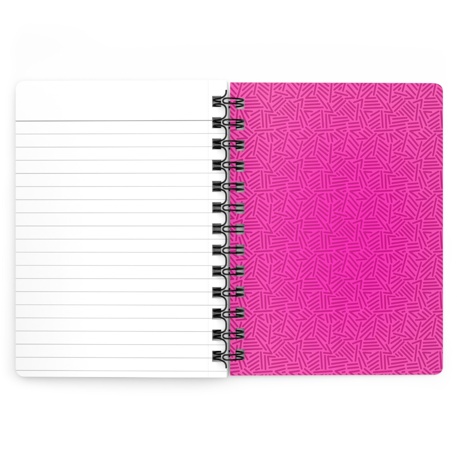 Sassy Cat Art - Cheetah Sassy Cat Spiral Bound Journal, Cute Cat Notebook, Animal Lovers Gift, Pink Patterned Journal, Creative Writing Supplies - Image 4