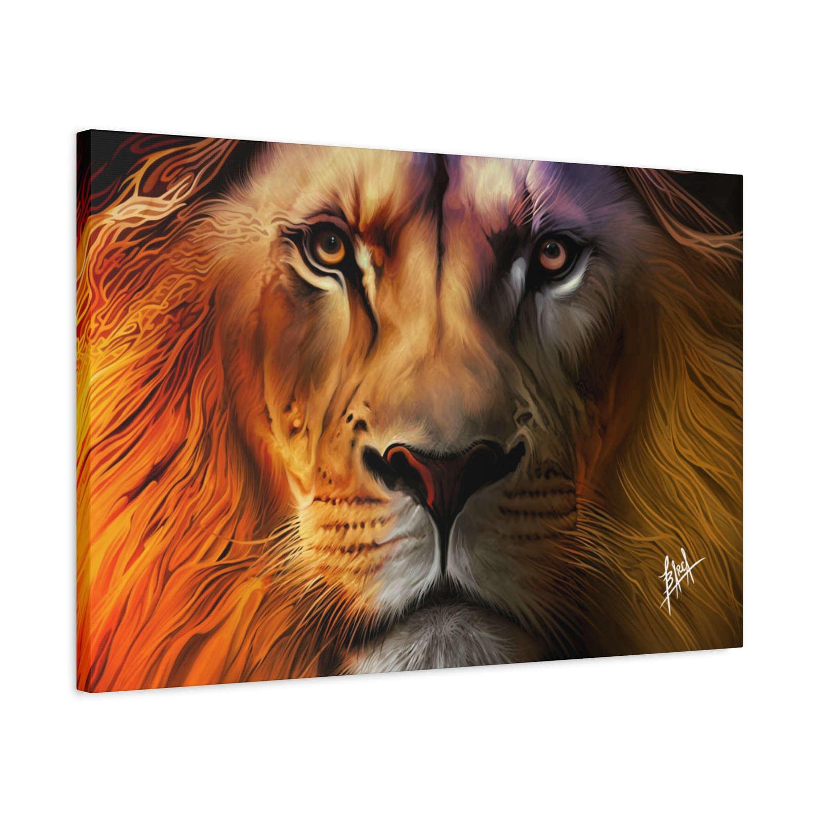 Animal Art Canvas - Majestic Lion Canvas Wall Art, Perfect for Animal Lovers, Home Decor, Gift for Nature Enthusiasts, Living Room Artwork, Bold Lion Portrait - Image 38