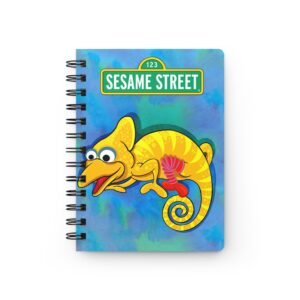 Chamo Pop Art - Sesame Street Colorful Big Bird Spiral Bound Journal for Kids, Fun Diary, School Notebook, Gifts for Birthdays, Back to School Supplies