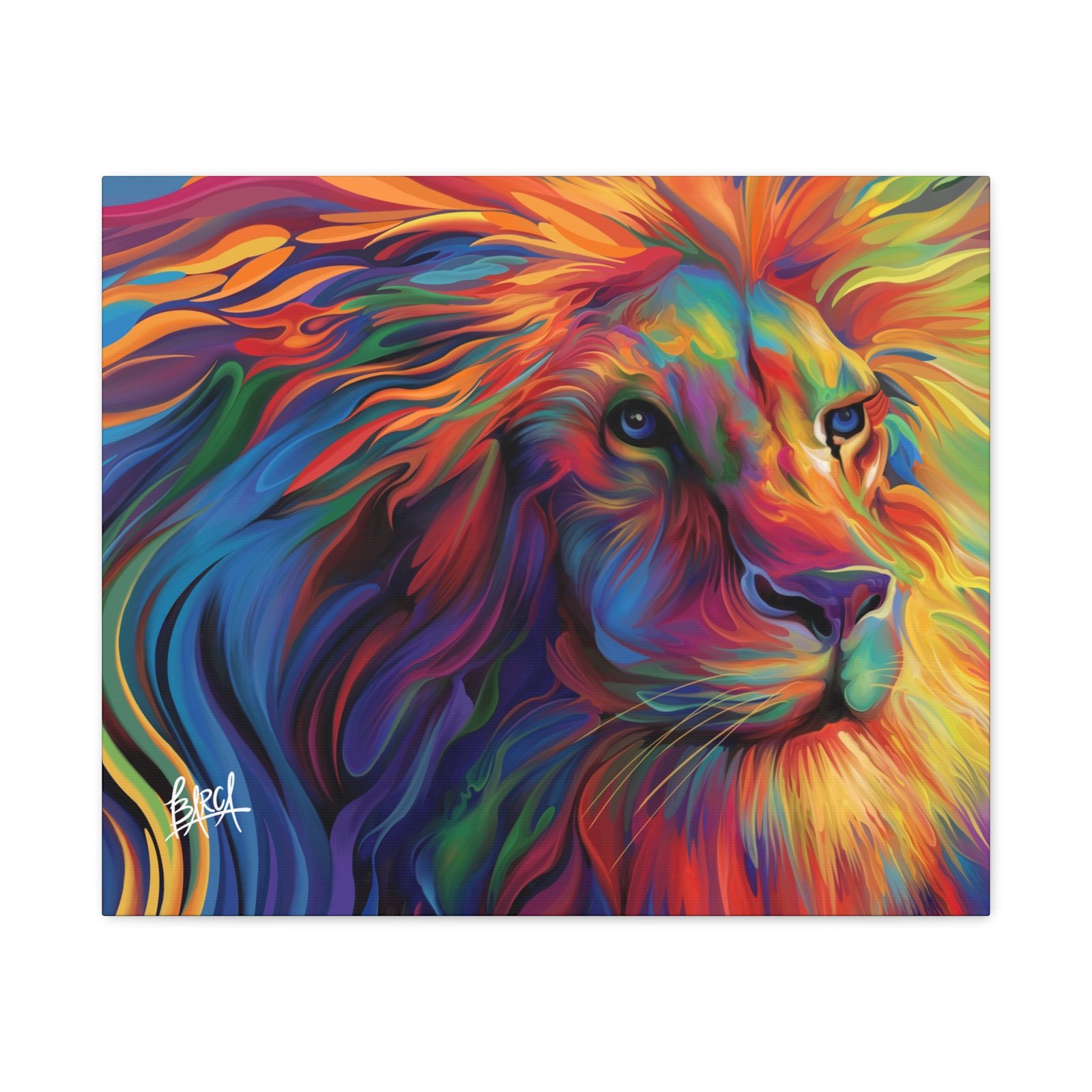 Animal Art Canvas - Vibrant Lion Canvas Art, Colorful Wall Decor, Animal Lover Gift, Bold Home Decoration, African Wildlife Art, Unique Art Piece - Image 33