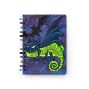 Chamo Pop Art - DC Comic Batman Spiral Bound Journal - Perfect for Note-Taking, Sketching, Gratitude Lists, School, and Gifts