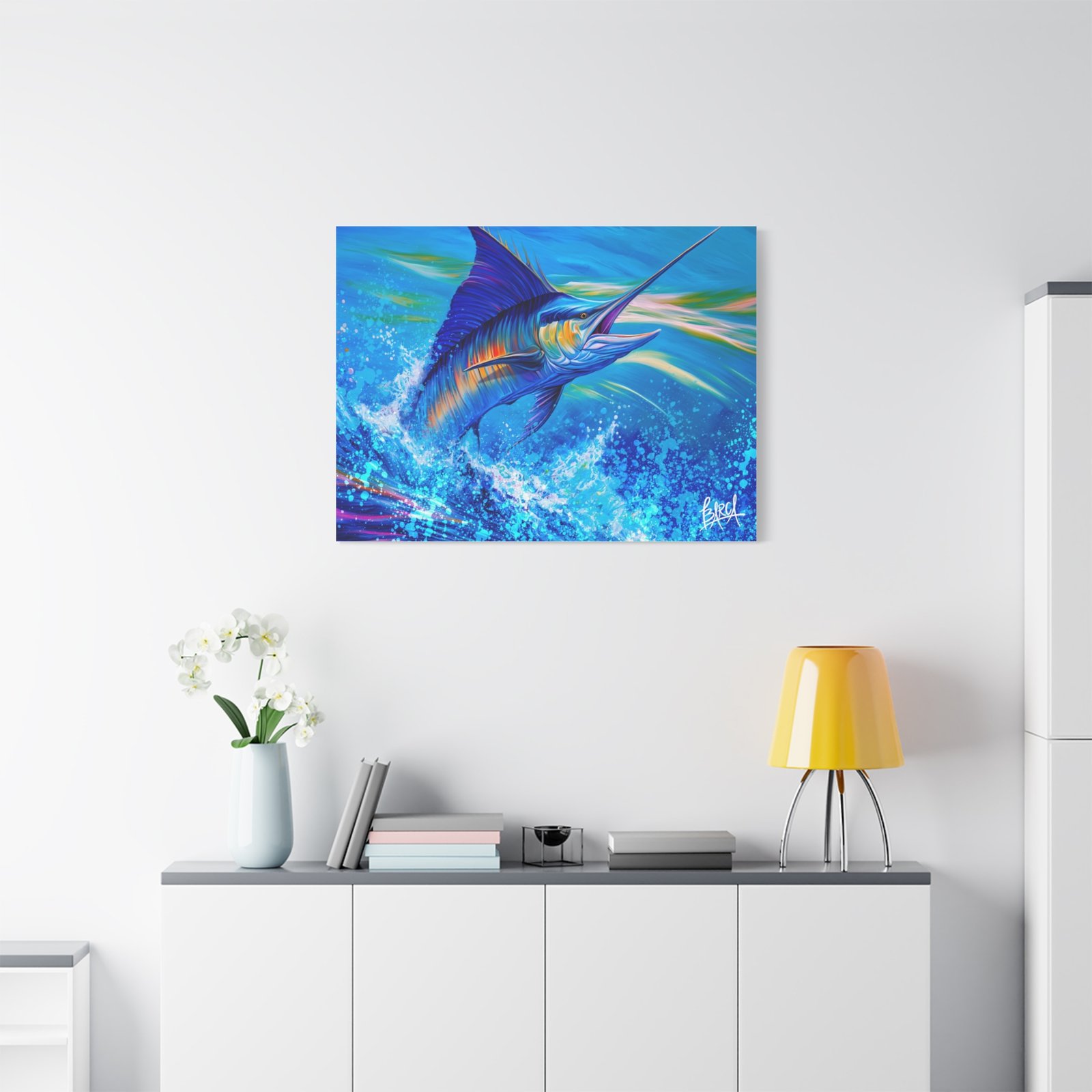 Animal Art Canvas - Vibrant Canvas Wall Art Print, Colorful Fish Decor, Deep Sea Home Decor, Nautical Gift, Tropical Ocean Artwork - Image 35