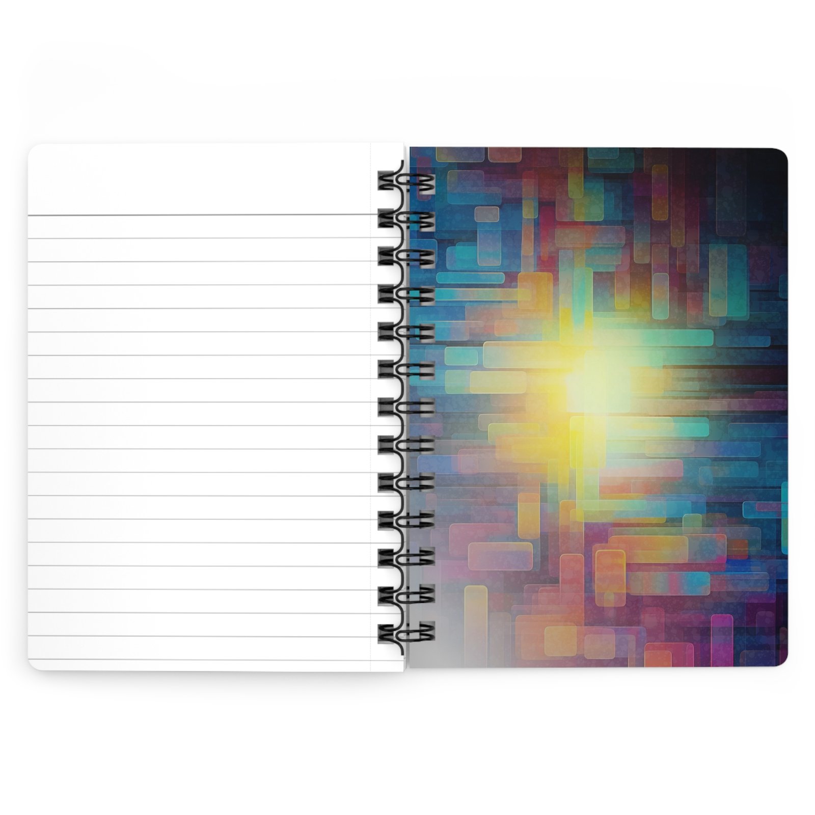 Animal Art Bird - Vibrant Spiral Bound Journal - Colorful Eagle Design, Inspirational Gifts, Study Notebooks, Journaling, Art Supplies - Image 4