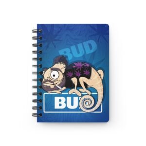 Chamo Pop Art - Chameleon-Themed Spiral Bound Post Malone Journal - Perfect for Note Taking, Sketching, 420 Celebrations, Stoner Gifts, Daily Journaling