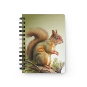 Animal Art Squirrel - Painting Spiral Bound Journal