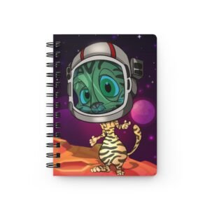 Cat-Tastic Art - Cosmic Adventure "CAT-TASTIC" Spiral Bound Journal | Space Themed Writing Notebook, Gift for Space Lovers, Cute Cat Planet Journal, Educational [...]