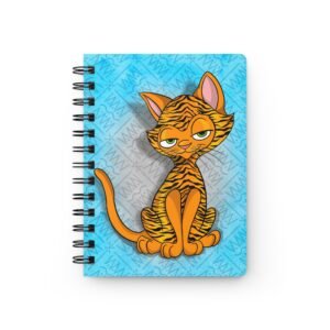 Sassy Cat Art - Spiral Bound Journal with Cute Tiger Sassy Cat Design, Inspirational Notebook for Cat Lovers, Perfect Gift for Pet Owners, Diary for Kids, [...]