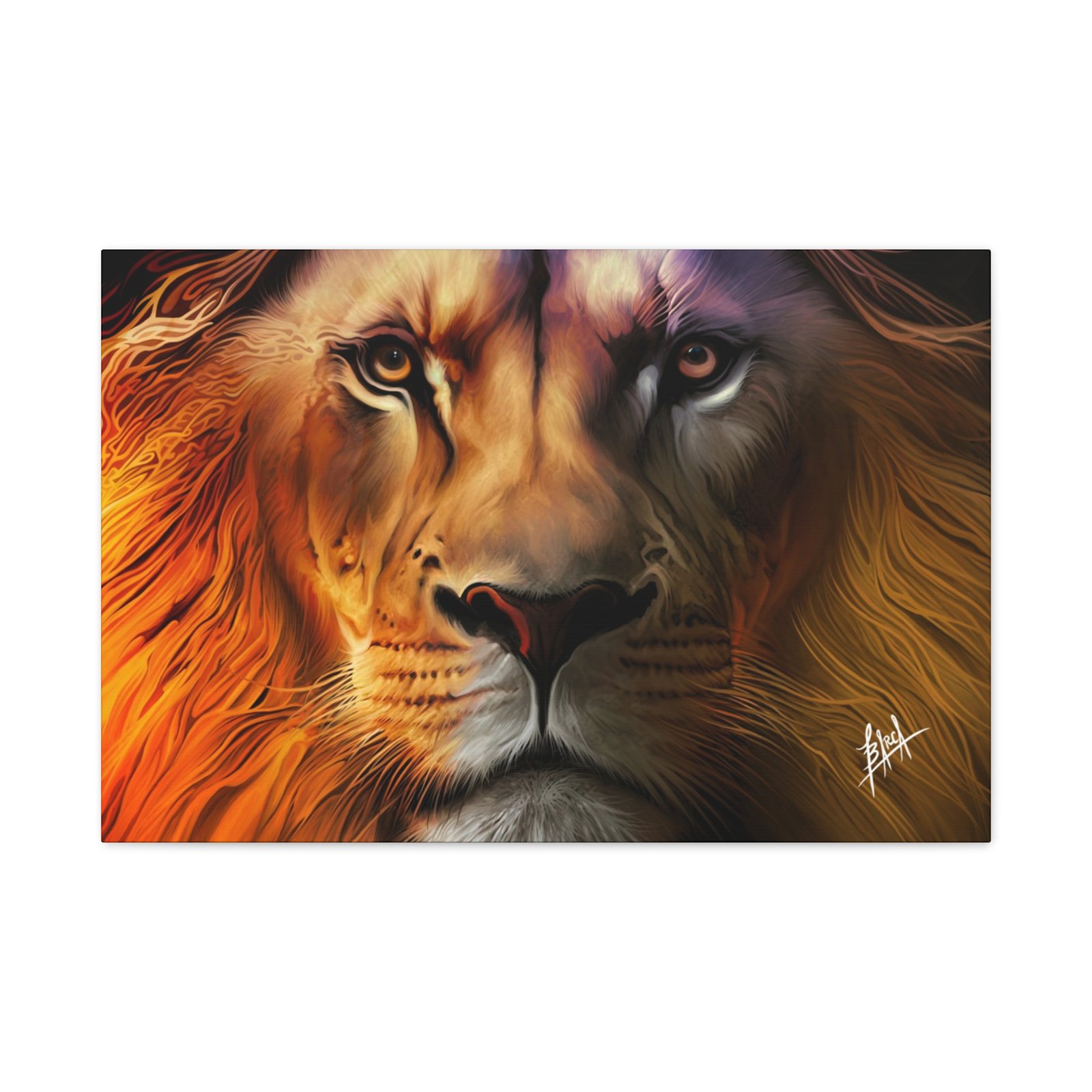 Animal Art Canvas - Majestic Lion Canvas Wall Art, Perfect for Animal Lovers, Home Decor, Gift for Nature Enthusiasts, Living Room Artwork, Bold Lion Portrait - Image 37