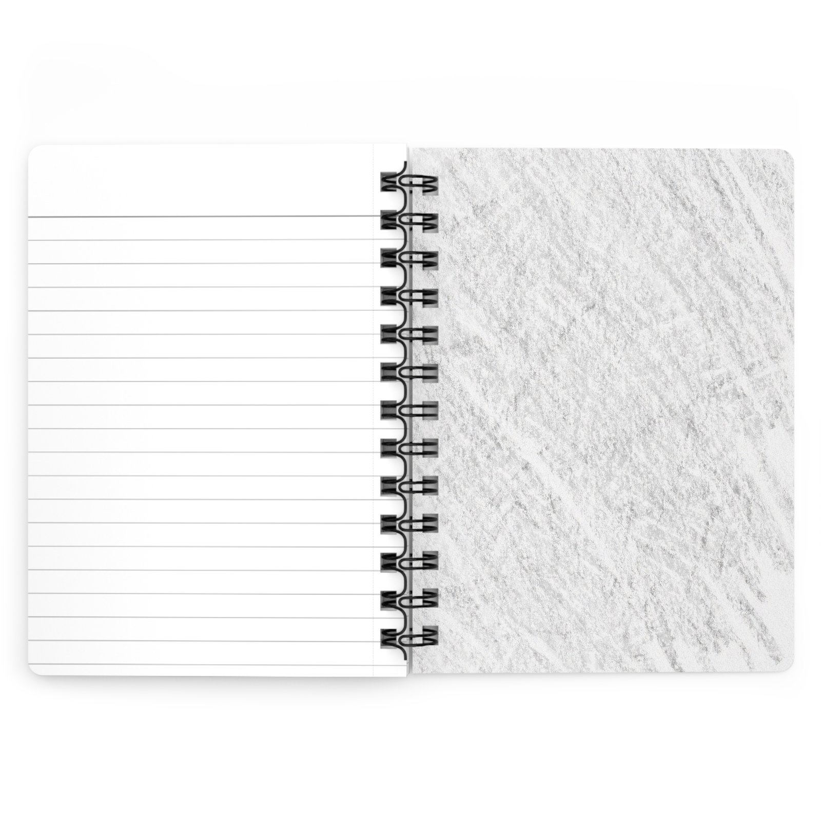 Graphite Pencil Art - Owl-Themed Spiral Bound Journal, Nature Lover Gift, Sketchbook, Office Supplies, Wildlife Journal, Eco-Friendly Notebook - Image 4