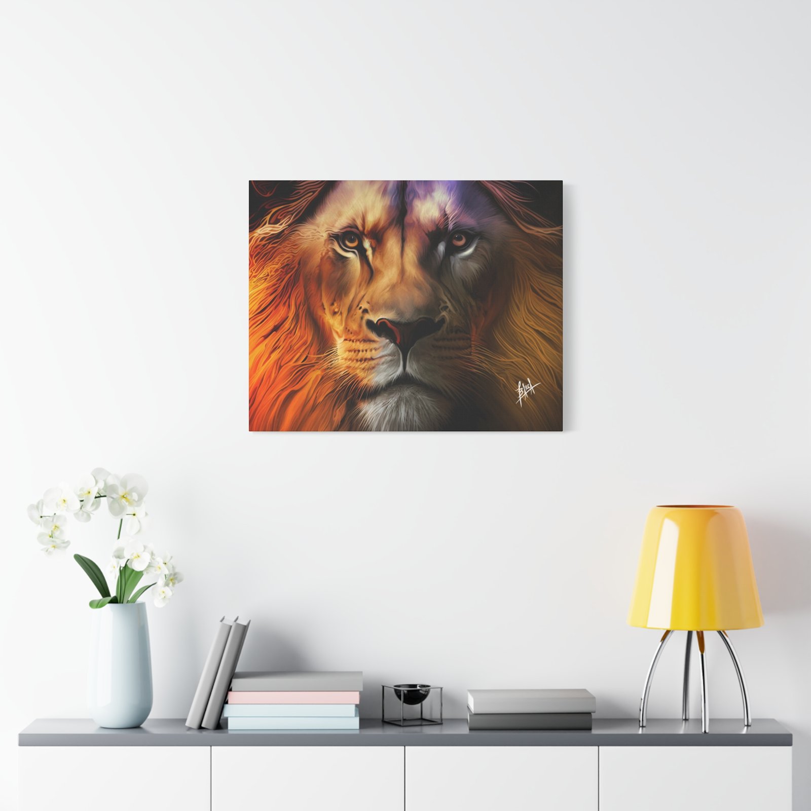 Animal Art Canvas - Majestic Lion Canvas Wall Art, Perfect for Animal Lovers, Home Decor, Gift for Nature Enthusiasts, Living Room Artwork, Bold Lion Portrait - Image 43