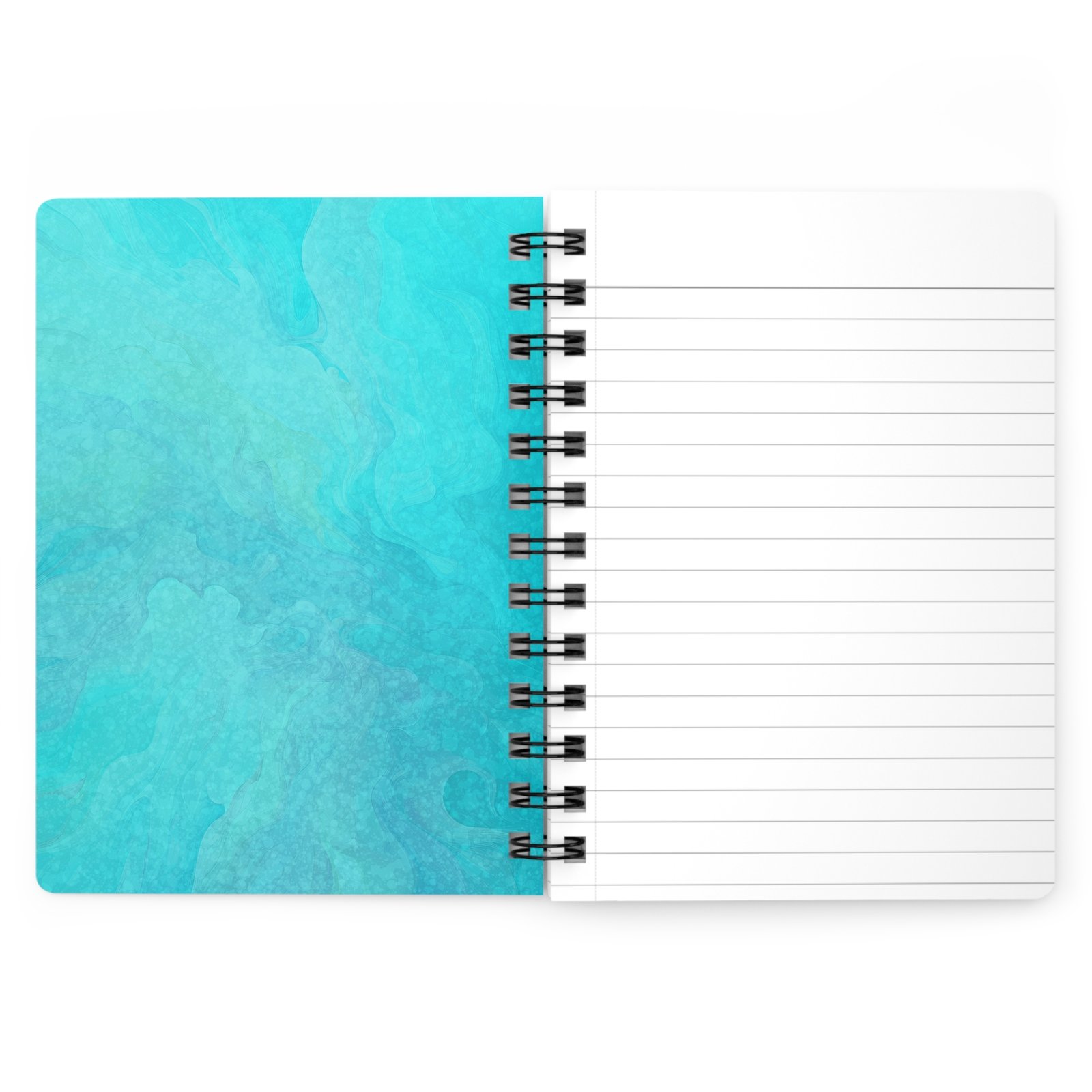 Animal Art Horse - Colorful Horse Spiral Bound Journal for Equestrians, Art Lovers, Gift for Animal Enthusiasts, Hydration Tracker, Creative Writing Notebook - Image 3