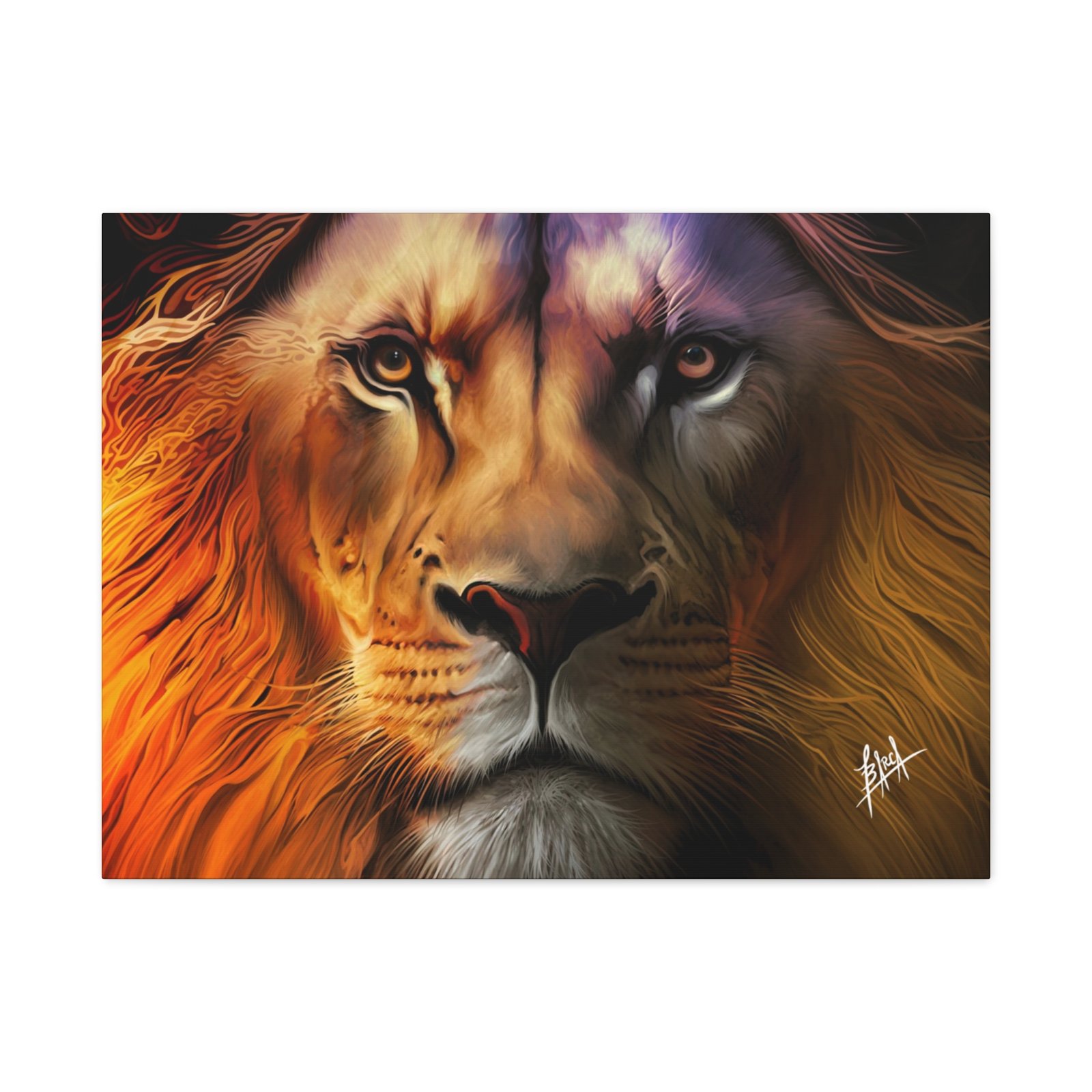Animal Art Canvas - Majestic Lion Canvas Wall Art, Perfect for Animal Lovers, Home Decor, Gift for Nature Enthusiasts, Living Room Artwork, Bold Lion Portrait - Image 45
