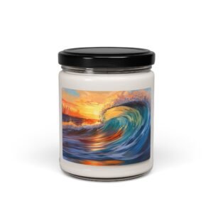 Candles - Ocean Wave Scented Soy Candle, Aromatherapy Candle, Relaxation Gift, Home Décor, Beach House Candle, Summer Vibes