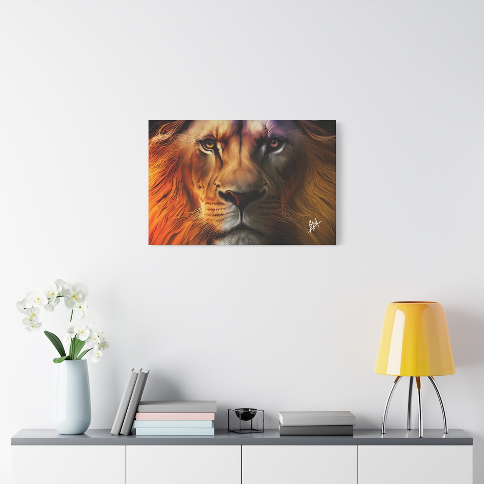 Animal Art Canvas - Majestic Lion Canvas Wall Art, Perfect for Animal Lovers, Home Decor, Gift for Nature Enthusiasts, Living Room Artwork, Bold Lion Portrait - Image 39