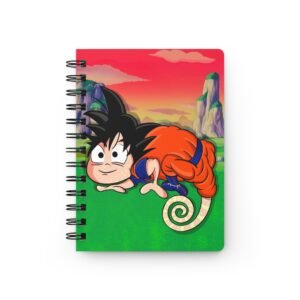 Chamo Pop Art - Whimsical Dragon Ball-Inspired Spiral Bound Journal, Perfect for Fans, Sketching, School Notes, Gift for Anime Lovers, Epic Design