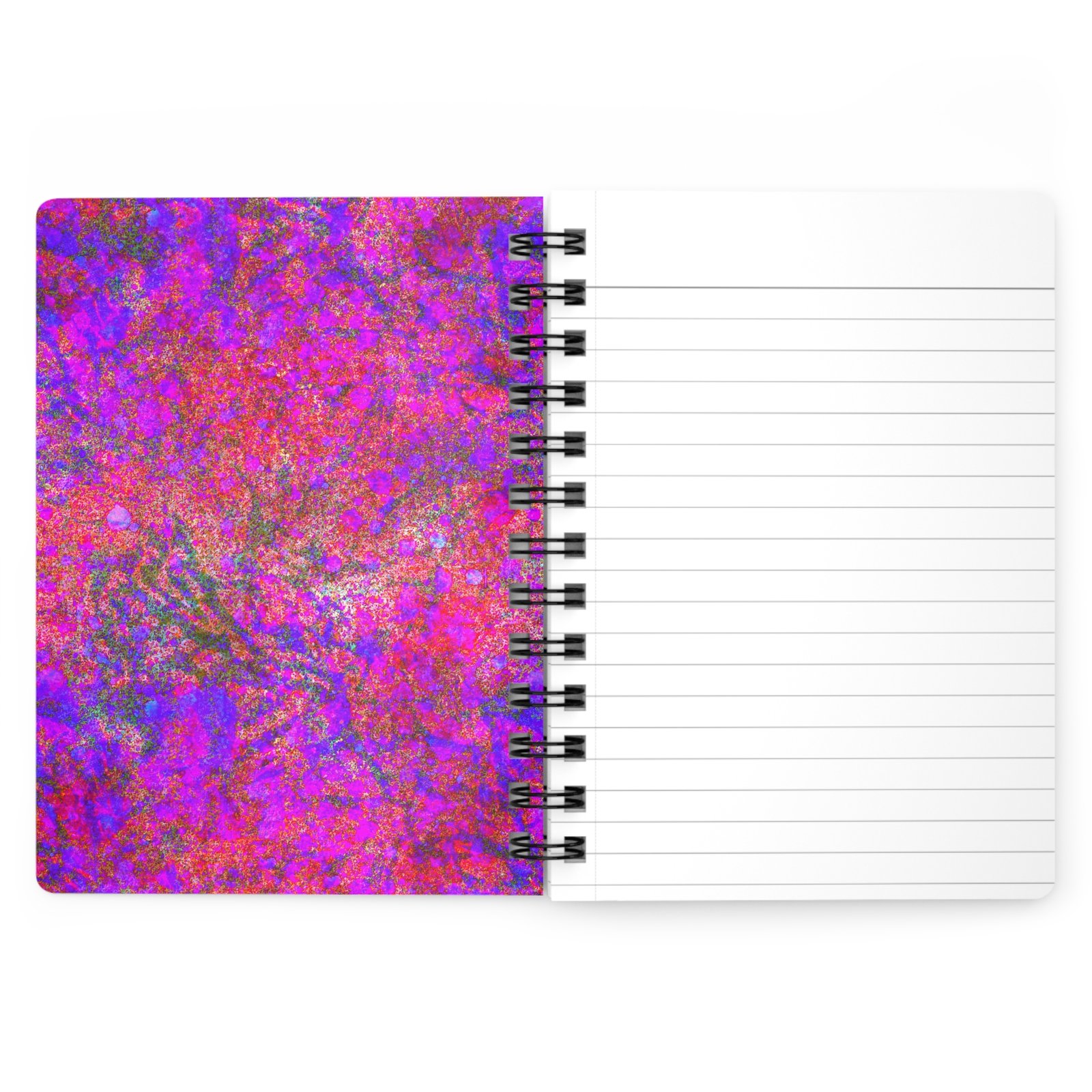 Others Art - Colorful Mexican Day of The Dead Skull Spiral Bound Journal | Day of the Dead Notebook, Creative Writing, Art Thoughts, Gift for Artists, Unique Journal - Image 3