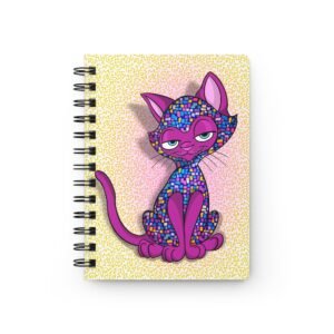 Sassy Cat Art - Whimsical Sticky Notes Sassy Cat Spiral Bound Journal | Cute Cat Notebook for Pet Lovers, Gift for Kids, Artist Sketchbook, Creative Writing Journal, [...]