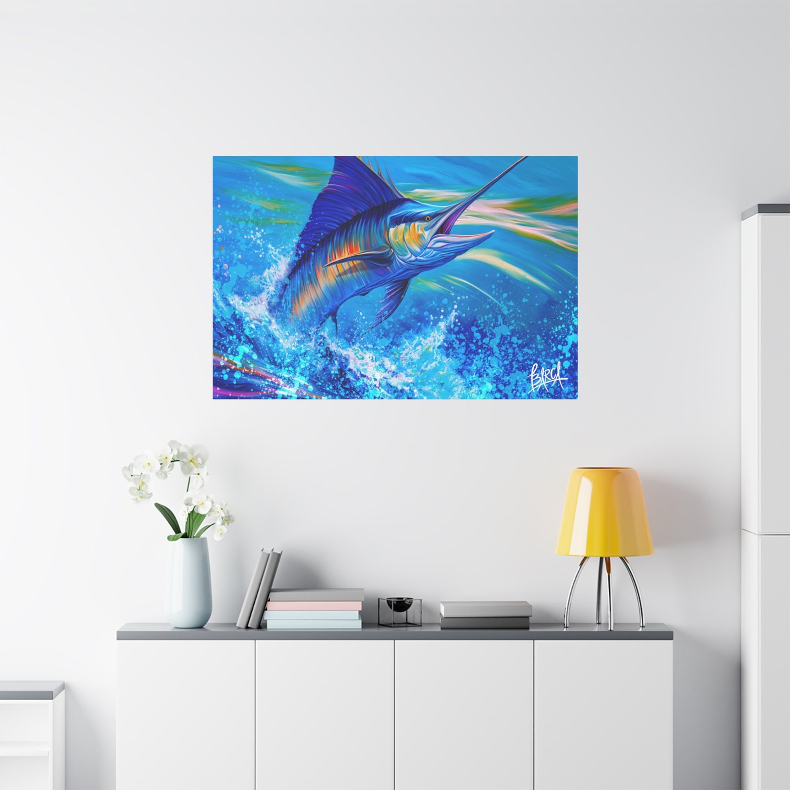 Animal Art Canvas - Vibrant Canvas Wall Art Print, Colorful Fish Decor, Deep Sea Home Decor, Nautical Gift, Tropical Ocean Artwork - Image 39