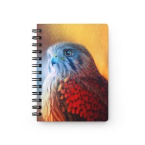 Animal Art Bird - Vibrant Bird Spiral Bound Journal - Nature Lover Gift, Sketchbook, Art Journal, Diary, Writing Notebook