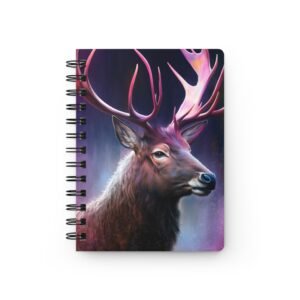 Animal Art Deer - Majestic Deer Spiral Journal | Nature Lover's Gift | Cozy Writing Companion | Wildlife Inspired | Nature Journaling | Forest [...]