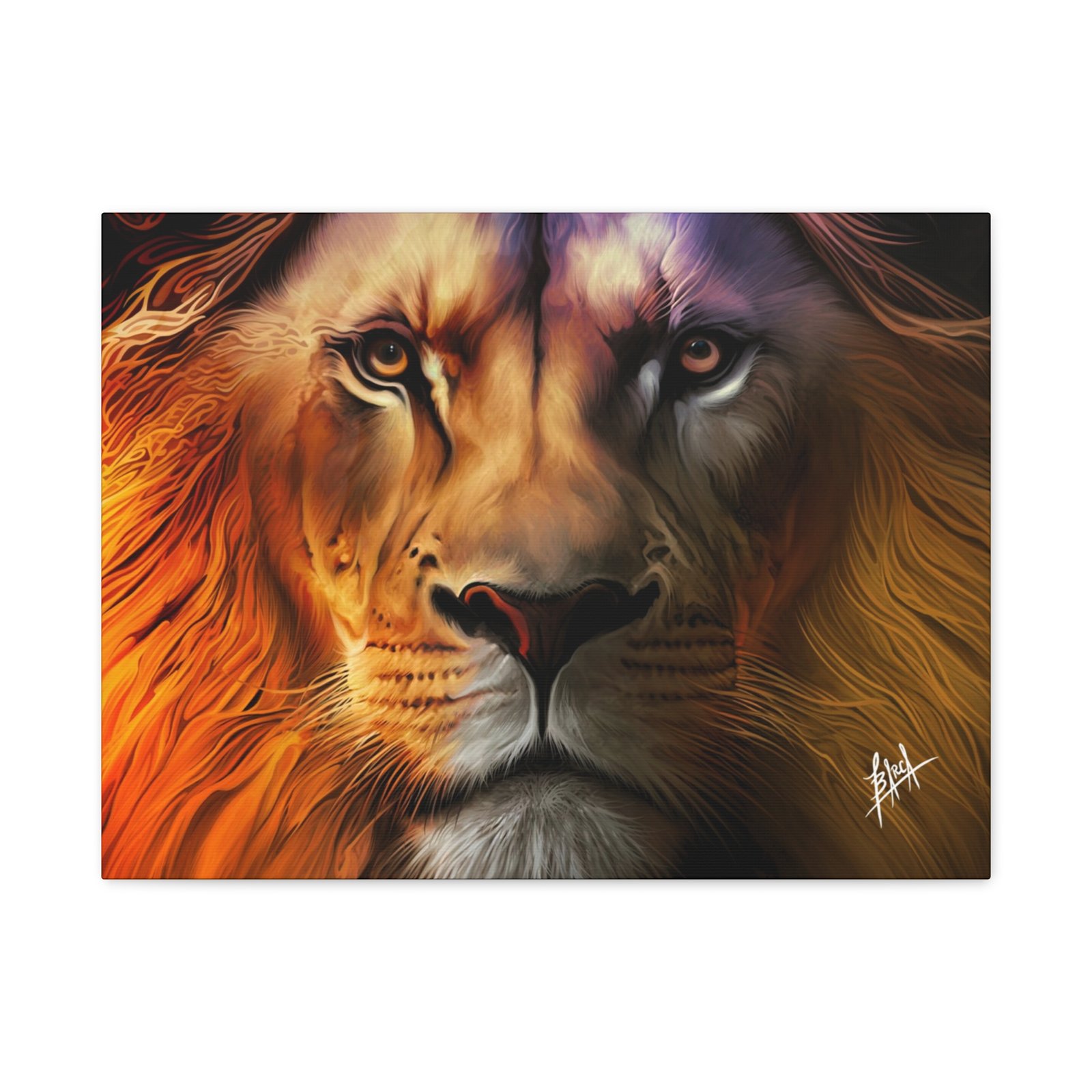 Animal Art Canvas - Majestic Lion Canvas Wall Art, Perfect for Animal Lovers, Home Decor, Gift for Nature Enthusiasts, Living Room Artwork, Bold Lion Portrait - Image 29