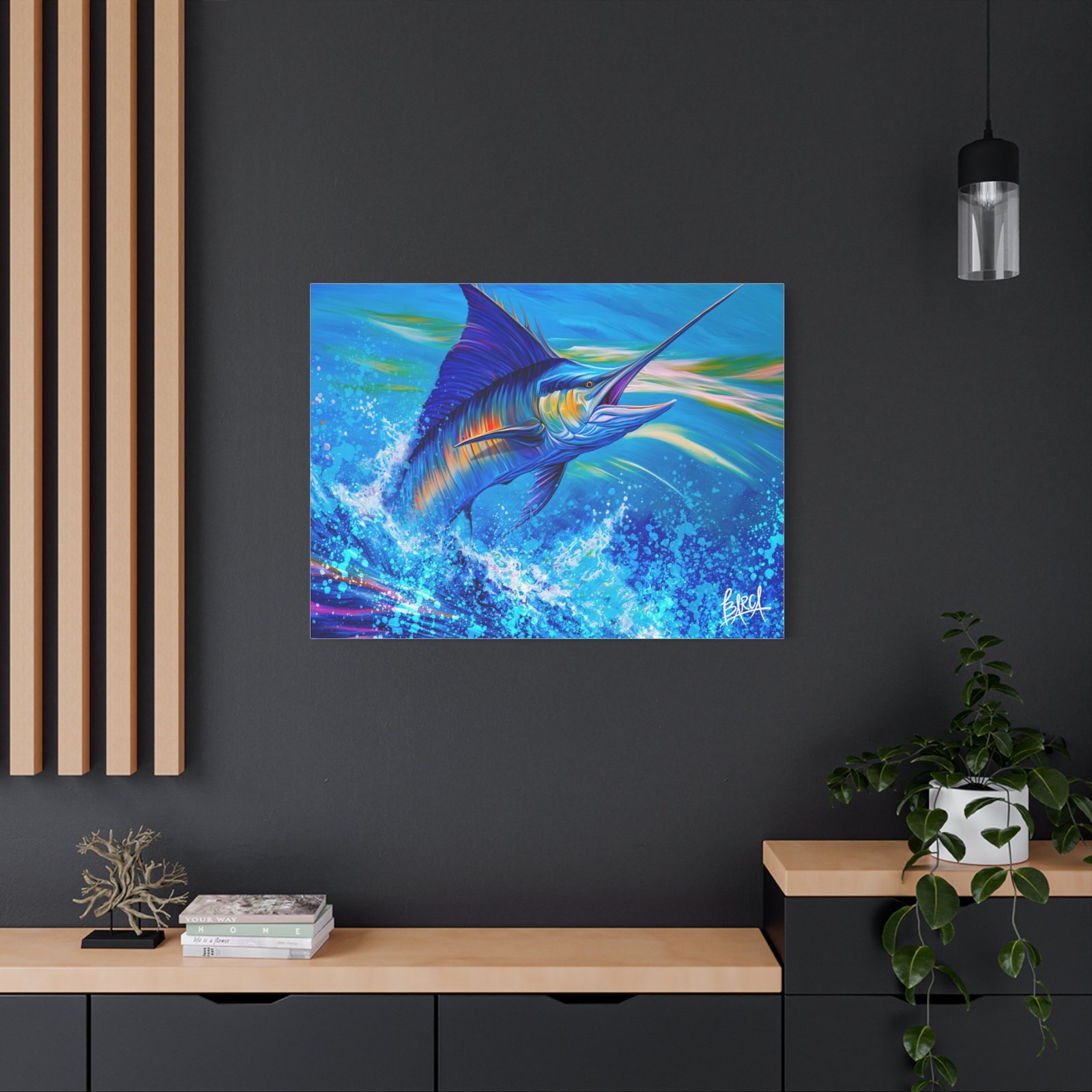 Animal Art Canvas - Vibrant Canvas Wall Art Print, Colorful Fish Decor, Deep Sea Home Decor, Nautical Gift, Tropical Ocean Artwork - Image 36