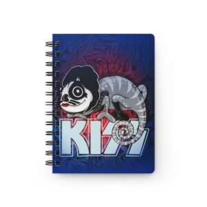 Chamo Pop Art - KISS-Inspired Spiral Bound  Peter Chris Journal, Rock n Roll Notebook, Music Fan Gift, Creative Writing Journal, Concert Memories Diary, Unique [...]
