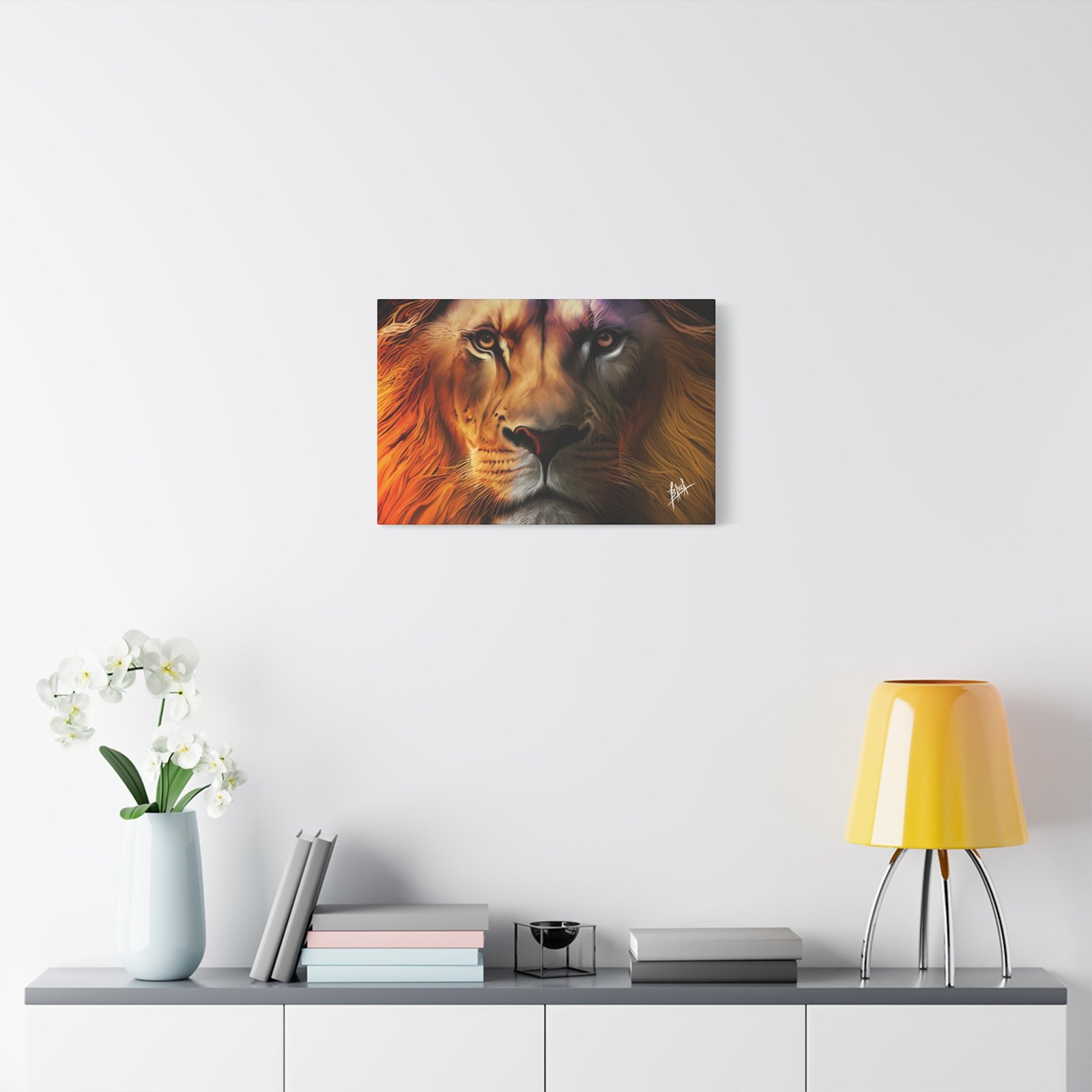 Animal Art Canvas - Majestic Lion Canvas Wall Art, Perfect for Animal Lovers, Home Decor, Gift for Nature Enthusiasts, Living Room Artwork, Bold Lion Portrait - Image 27