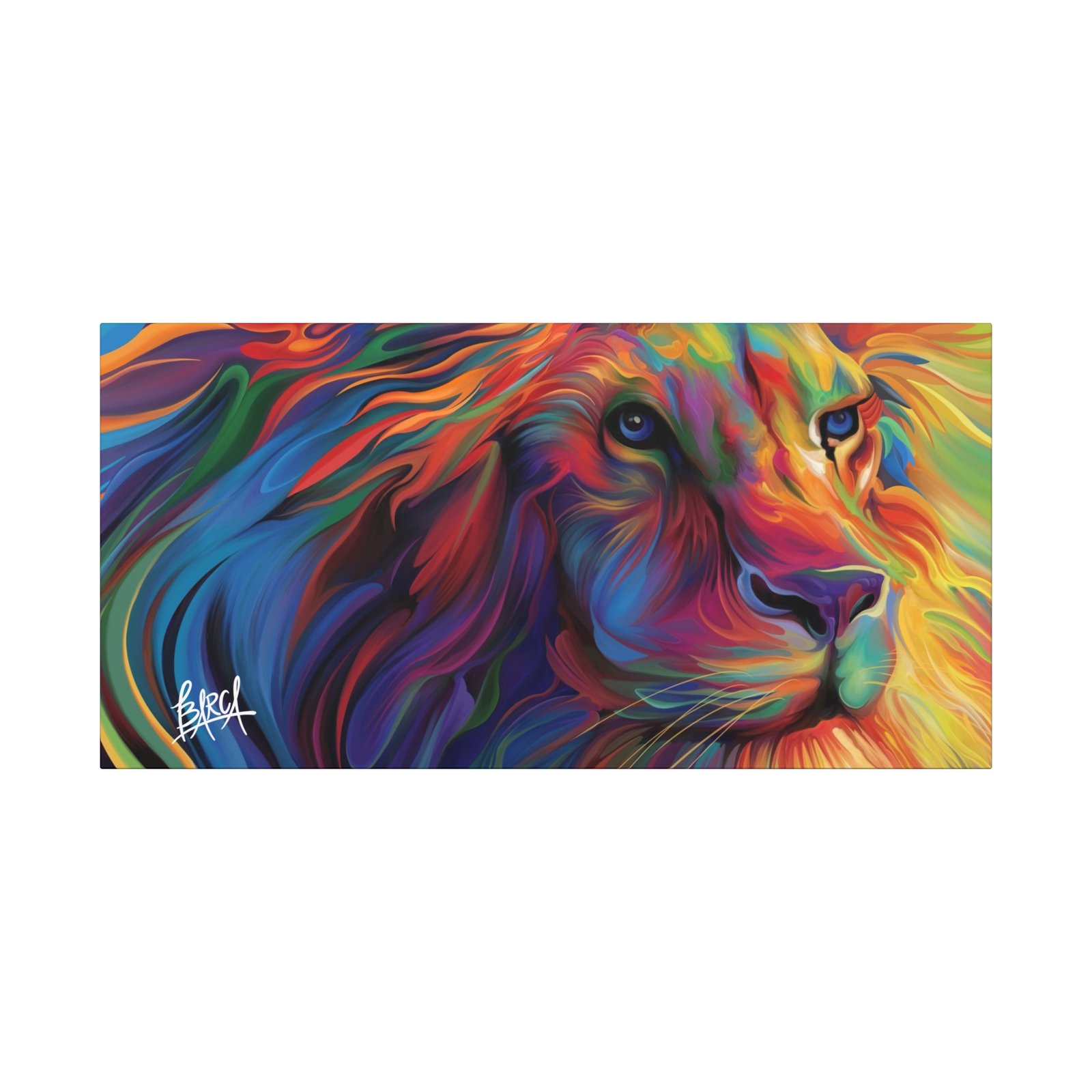 Animal Art Canvas - Vibrant Lion Canvas Art, Colorful Wall Decor, Animal Lover Gift, Bold Home Decoration, African Wildlife Art, Unique Art Piece - Image 37