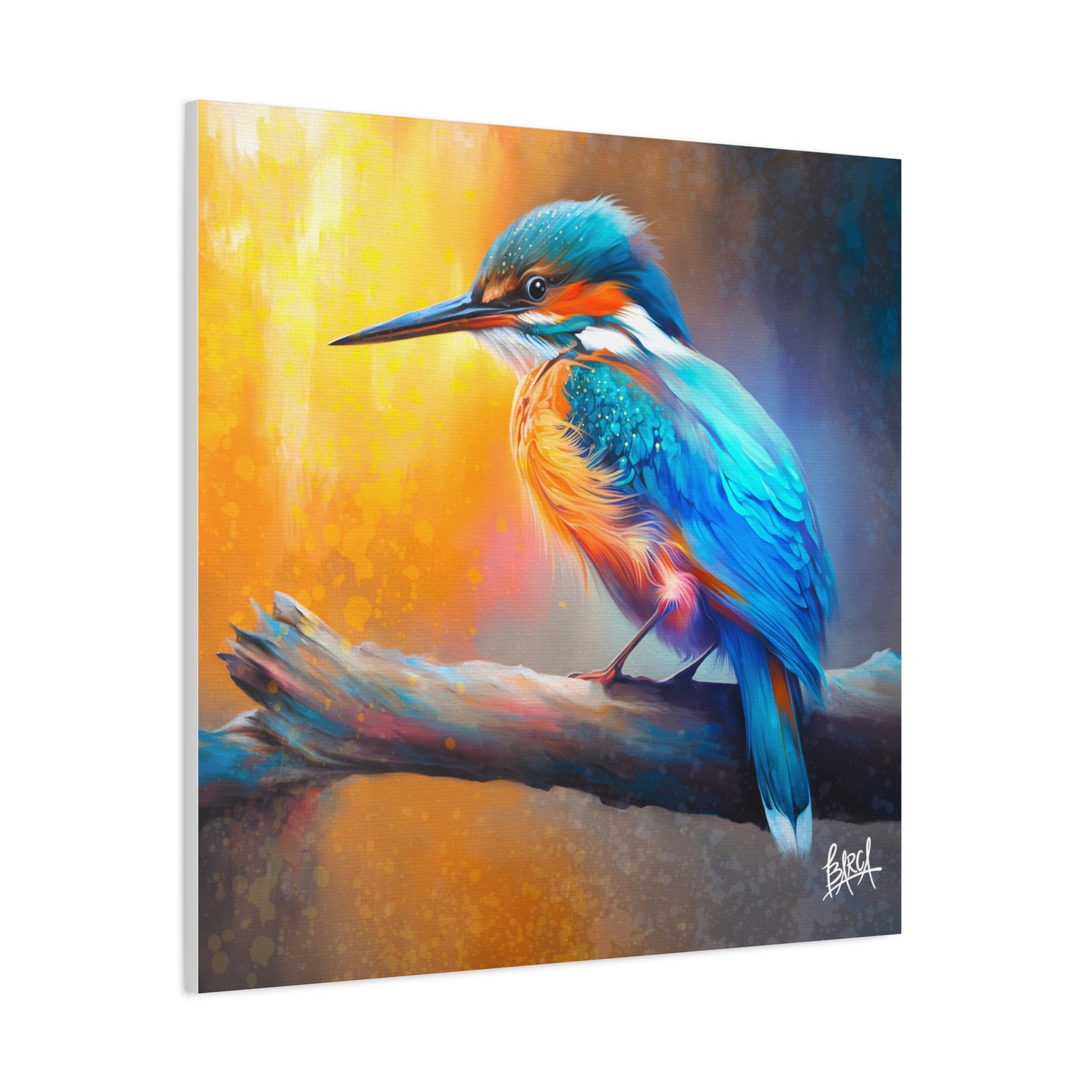 Animal Art Canvas - Colorful Bird Canvas Art, Stretched Wall Decor, Nature Lover Gift, Home Decoration, Bird Painting for Birdwatchers, Wildlife Art - Image 38